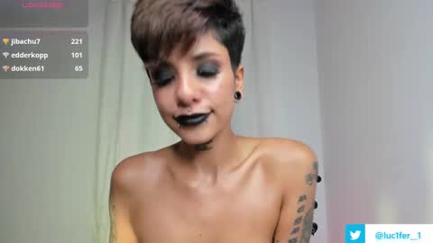Snapshot of luci_fer_devil_1 chatting on 02/23/25, 08:06 Veronica Rati    online show from 02/23/25, 08:06
