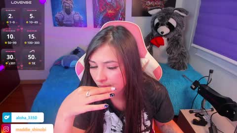 Snapshot of madeleine_shinobi chatting on 01/21/25, 11:45 Emily Only Fans online show from 01/21/25, 11:45