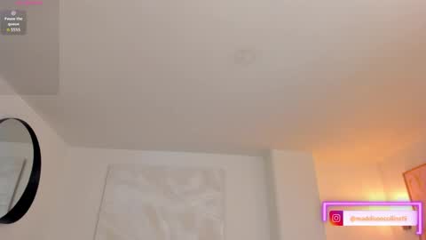 Snapshot of madisoncollinsx chatting on 05/19/26, 08:26 Maddi Collins online show from 05/19/26, 08:26