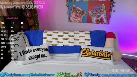 Snapshot of makekatpurrrr chatting on 01/07/25, 03:35 Kat Purrrr Enter my Public Discord online show from 01/07/25, 03:35