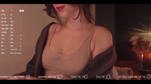 Snapshot of mamiemeow chatting on 12/02/25, 04:51 Your Miss Alice online show from 12/02/25, 04:51