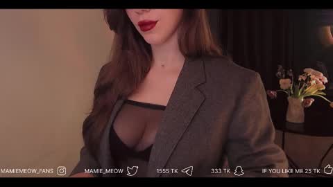 Snapshot of mamiemeow chatting on 02/16/26, 03:19 Your Miss Alice online show from 02/16/26, 03:19