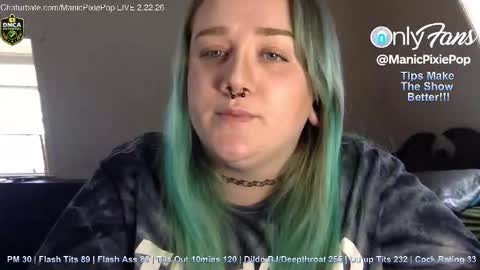ManicPixiePop online show from 02/22/26, 09:46