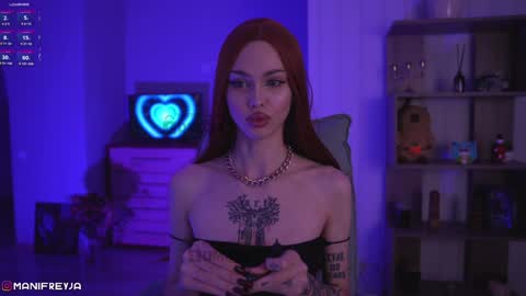 Snapshot of manifreyja chatting on 12/16/24, 11:28 Amelie online show from 12/16/24, 11:28