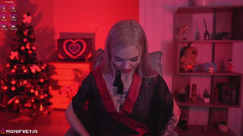 Snapshot of manifreyja chatting on 01/08/25, 08:29 Amelie online show from 01/08/25, 08:29