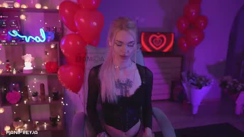 Snapshot of manifreyja chatting on 02/15/25, 09:15 Amelie online show from 02/15/25, 09:15