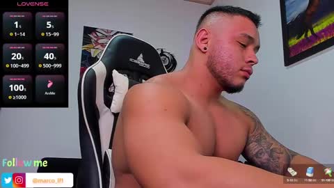 Snapshot of marco_diaz1 chatting on 01/14/25, 10:23 Marco Diaz online show from 01/14/25, 10:23