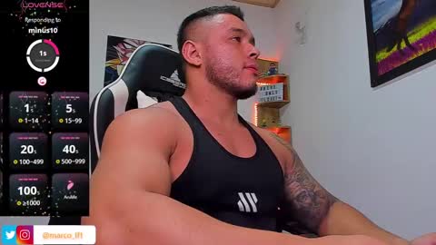 Snapshot of marco_diaz1 chatting on 01/21/25, 09:25 Marco Diaz online show from 01/21/25, 09:25