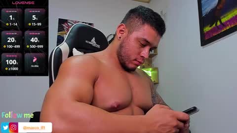 Snapshot of marco_diaz1 chatting on 02/21/25, 01:33 Marco Diaz online show from 02/21/25, 01:33