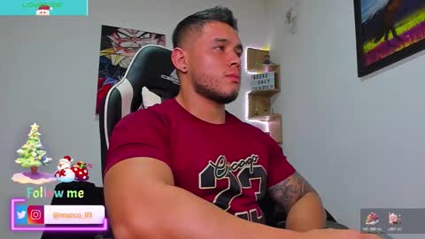 Snapshot of marco_diaz1 chatting on 12/14/25, 02:06 Marco Diaz online show from 12/14/25, 02:06