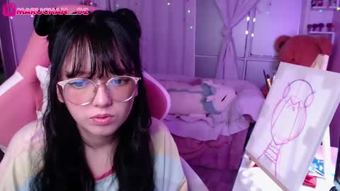 Snapshot of maru_chan_ chatting on 01/06/25, 12:59 INSTAGRAM Maruchan 02 online show from 01/06/25, 12:59
