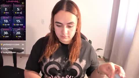 Snapshot of maryluna95 chatting on 04/22/26, 03:24 Dulce Maria online show from 04/22/26, 03:24