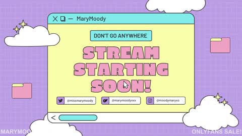 Mary Moody online show from 11/22/25, 12:42
