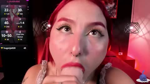 Snapshot of megan_wolf_1 chatting on 10/04/25, 05:49  Megan  Online 1200am To 600 am Colombian time online show from 10/04/25, 05:49