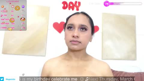 MEGAN  online show from 03/01/25, 12:34