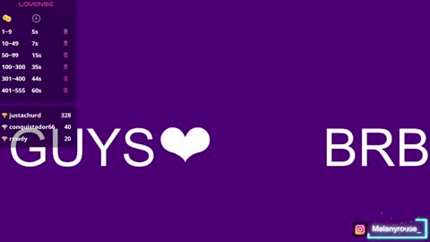 melanyrouse1 online show from 02/04/25, 11:49