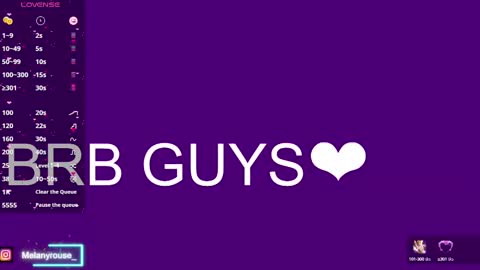 melanyrouse1 online show from 02/18/25, 01:43