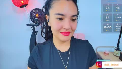 Snapshot of meli__brown chatting on 03/06/26, 08:33 Independent model online show from 03/06/26, 08:33