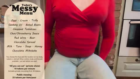Snapshot of messyxdresser chatting on 02/10/26, 10:25 messyxdresser online show from 02/10/26, 10:25