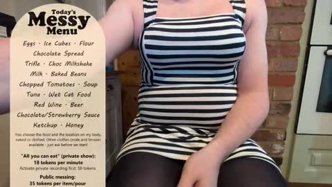 Snapshot of messyxdresser chatting on 02/12/26, 09:21 messyxdresser online show from 02/12/26, 09:21