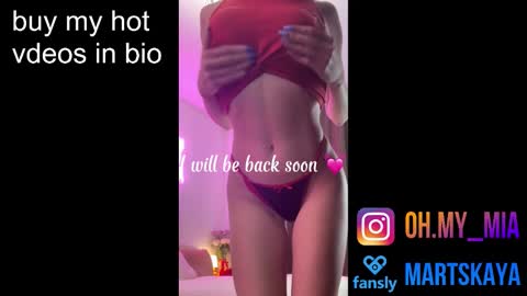 Mia Martskaya online show from 01/13/26, 07:35