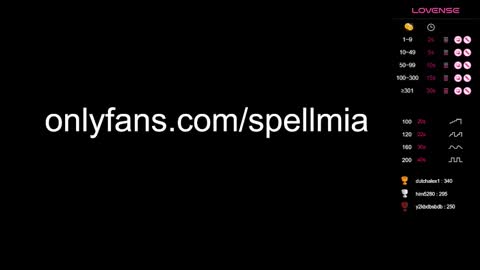 Snapshot of miaspell chatting on 12/07/24, 03:47 Mia  instagram miasspell online show from 12/07/24, 03:47