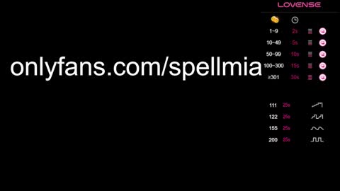 Snapshot of miaspell chatting on 01/25/25, 07:18 Mia  instagram miasspell online show from 01/25/25, 07:18