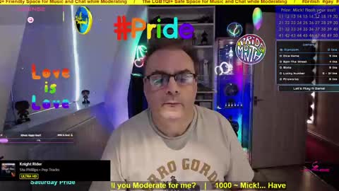 Professional Moderator  Mick Mickey online show from 05/09/26, 05:07