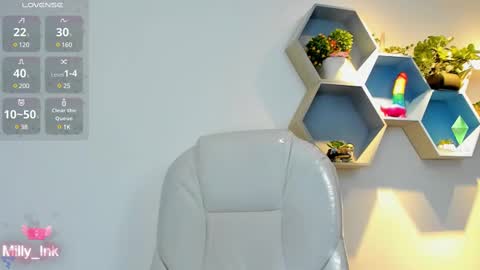 Snapshot of milly_ink chatting on 02/24/25, 01:10 Milly online show from 02/24/25, 01:10