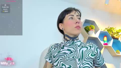 Snapshot of milly_ink chatting on 03/03/25, 08:00 Milly online show from 03/03/25, 08:00