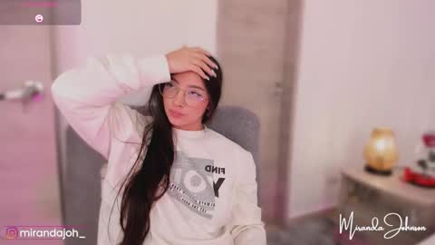 Snapshot of mirandajohnson_ chatting on 10/25/25, 12:23 Miranda online show from 10/25/25, 12:23