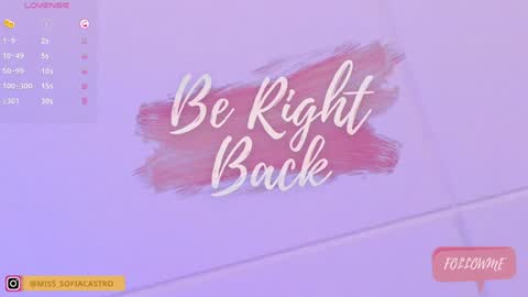 Sofia Castro online show from 01/16/25, 11:37