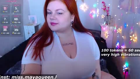 Snapshot of missmayaqueen chatting on 03/09/25, 10:19 Maya online show from 03/09/25, 10:19