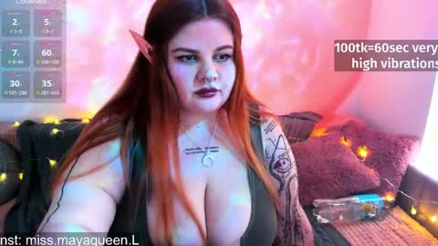 Snapshot of missmayaqueen chatting on 10/02/25, 10:44 Maya online show from 10/02/25, 10:44