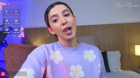 Snapshot of missmonaco chatting on 02/19/25, 12:35 Emma Rivera online show from 02/19/25, 12:35