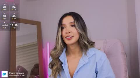 Snapshot of missmonaco chatting on 02/03/26, 02:53 Emma Rivera online show from 02/03/26, 02:53