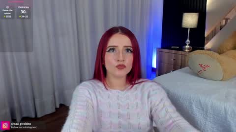 Snapshot of misspaulina__ chatting on 01/07/25, 11:14 Pau Giraldo online show from 01/07/25, 11:14