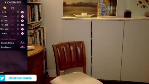 Snapshot of misstheacamille chatting on 01/23/25, 11:05 MissThea online show from 01/23/25, 11:05