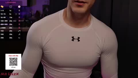 Snapshot of mrlelex chatting on 12/16/25, 12:59 Lelex first king of Laconia and your sex therapist but you can call me Chad Bob or Stuart online show from 12/16/25, 12:59