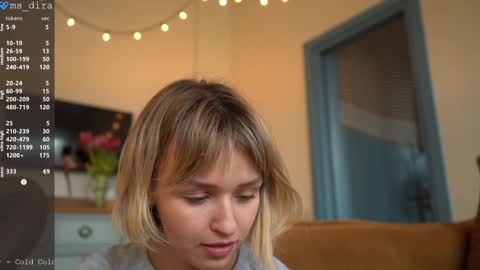 Snapshot of ms_dira chatting on 03/11/26, 12:11 dira and the riru tribe online show from 03/11/26, 12:11