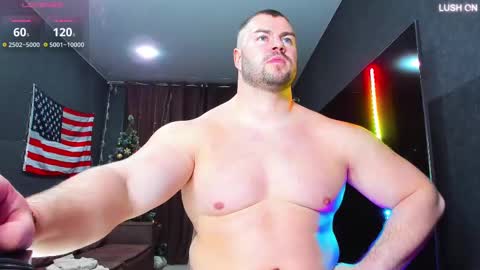 Snapshot of muscularjohnforu chatting on 02/14/25, 05:36 click icon for peach  online show from 02/14/25, 05:36