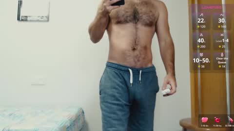 Snapshot of myhairymacho chatting on 10/24/25, 08:00 Juan OF myhairymacho online show from 10/24/25, 08:00