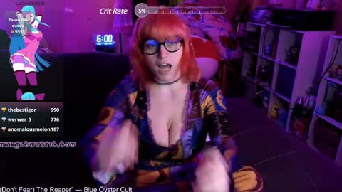 Snapshot of myrtlemystic chatting on 01/22/25, 10:59 Myrtle Faust online show from 01/22/25, 10:59