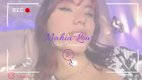 Snapshot of nahia_low chatting on 02/25/25, 02:25  Valeria  online show from 02/25/25, 02:25