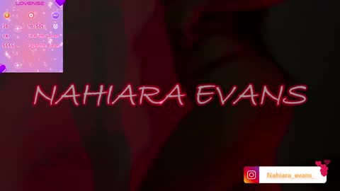 NAHIARA EVANS online show from 04/29/26, 09:46