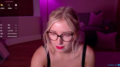 Snapshot of naughty__bex chatting on 02/20/26, 09:48 Bex currently on maternity leave online show from 02/20/26, 09:48