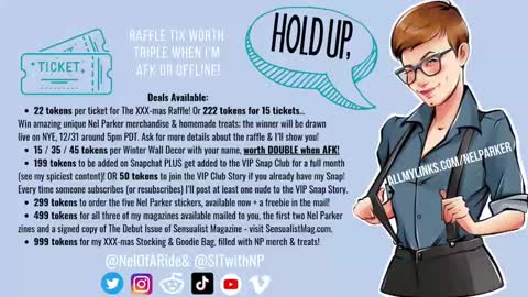 Snapshot of nelparker chatting on 01/12/25, 03:28 Nel Parker online show from 01/12/25, 03:28