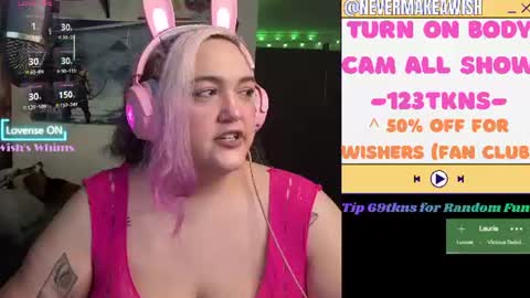 Wishs Playground online show from 07/25/26, 12:36