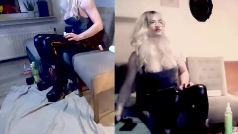 Snapshot of newwetcouple chatting on 02/16/26, 12:29 NylonHeelFreaks online show from 02/16/26, 12:29