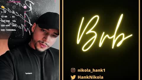 Snapshot of nikolahank1 chatting on 12/29/24, 02:49 Nikola Hank online show from 12/29/24, 02:49